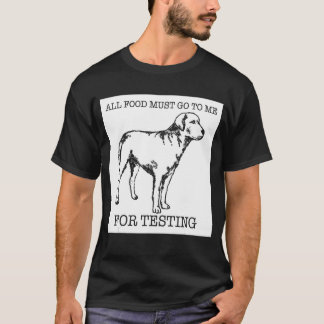 Camiseta Dama engraçada de amante de cachorro do Labrador