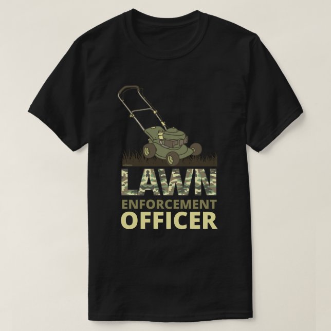 Camiseta Dama engraçada de jardinagem do oficial de execuçã (Frente do Design)