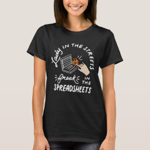 Camiseta Dama nas Ruas Maluca nas Planilhas