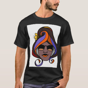 Camiseta Dama Sassy e Sofisticada - Funk de Flor Solar