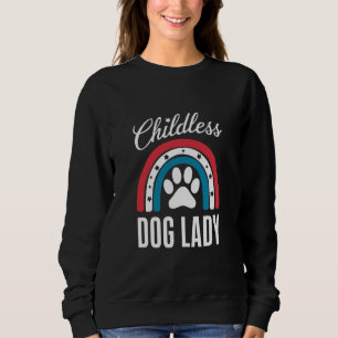 Camiseta Dama Sem Filhos Voto Eleitoral Canino 2024 Arco-ír