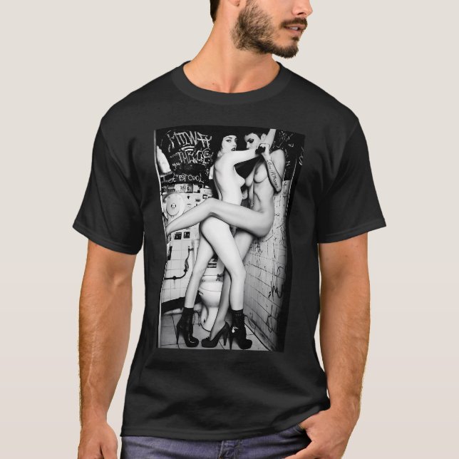 Camiseta Dama Vintage BW (Frente)