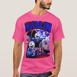 Camiseta Damar Hamlin Retro Bootleg Retro Bootleg
