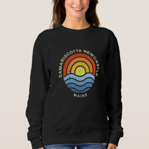 Camiseta Damariscotta Newcastle Maine Me Verão Gêmeo Vilare