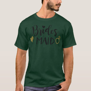 Camiseta Damas de Honra Engraçadas Noiva Festa de Despedida
