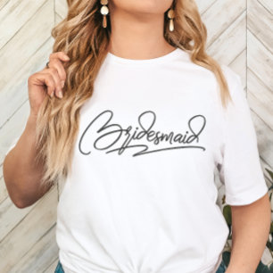 Camiseta Damas de Honra Nome Personalizado