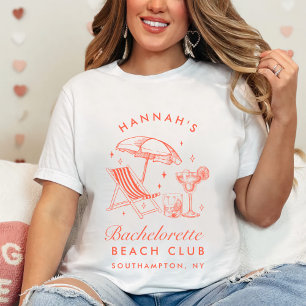 Camiseta Damas de Honra Retro Moderno Minimalista Noiva
