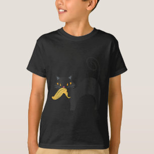 Camiseta Damas Engraçadas de Gatos pela Kamala Harris Anti