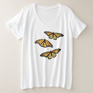 Camiseta Damas Mais Monarcas De Tee