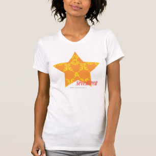 Camiseta Damasco 3 laranja-amarelos