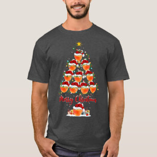 Camiseta Damascos Fruta Sobre Papais noeis Correspondentes