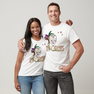Camiseta Damask New Orleans Mask