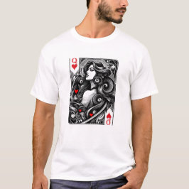 Camiseta Dame de cœur à vous l'honneur