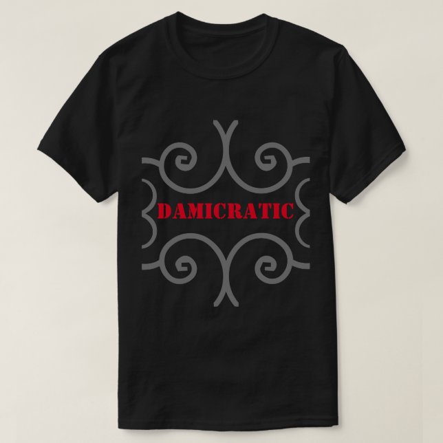 Camiseta Damicratic (Frente do Design)