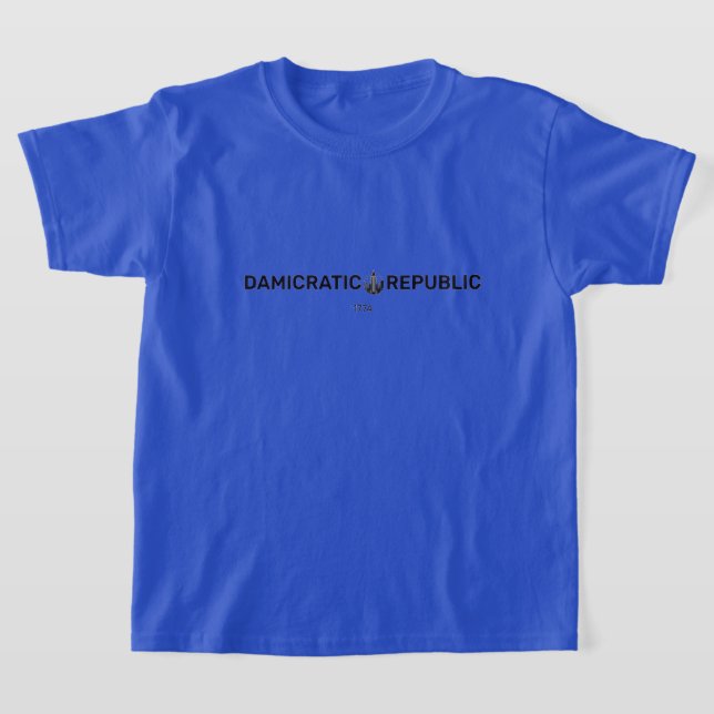 Camiseta Damicrática para Crianças (Postura )