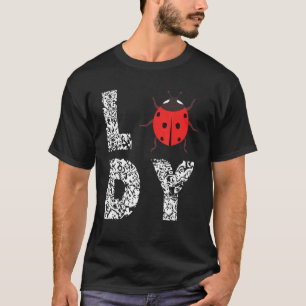 Camiseta Damybug Lady Leopard Ladybug Cute Ladybug Inseto