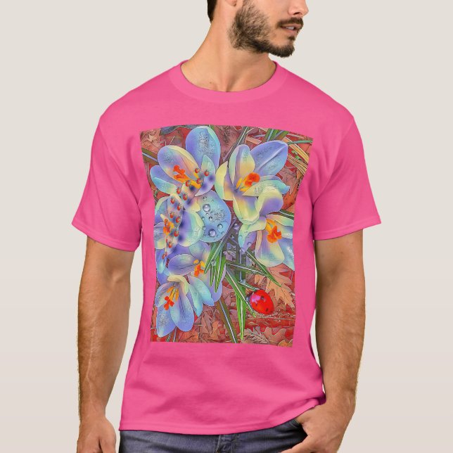 Camiseta Damybugs E Flores (Frente)