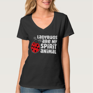 Camiseta Damybugs É O Meu Espírito De Insetos Animais Ladyb