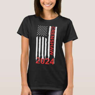 Camiseta Dan Crenshaw 2024 Eleição Presidencial Bandeira Do
