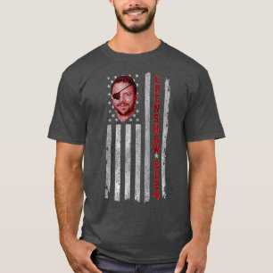Camiseta Dan Crenshaw 2024 Presidente Republicano EUA Flag 