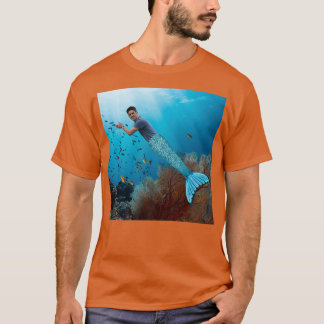 Camiseta dan dan é o homem da sereia