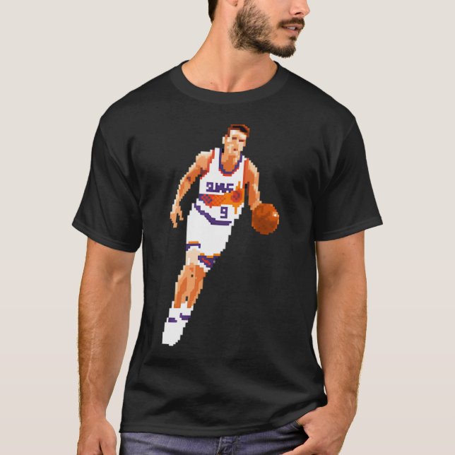 Camiseta Dan Majerle Pixel Dribble Qiangy (Frente)