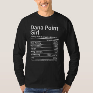 Camiseta Dana Point Girl Ca California Funny City Raiz