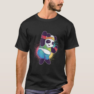 Camiseta Dança Aeróbica S Panda Dance S