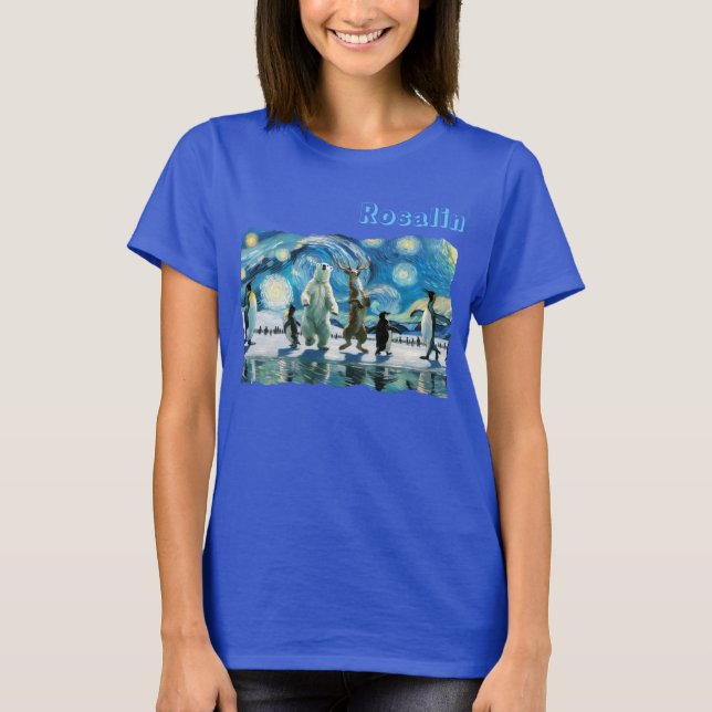 Camiseta Dança Árctica (Frente)