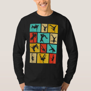 Camiseta Dança Break Vintage Hip Hop Dançarino Break Legal