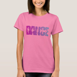 Camiseta Dança com cores dos dançarinos