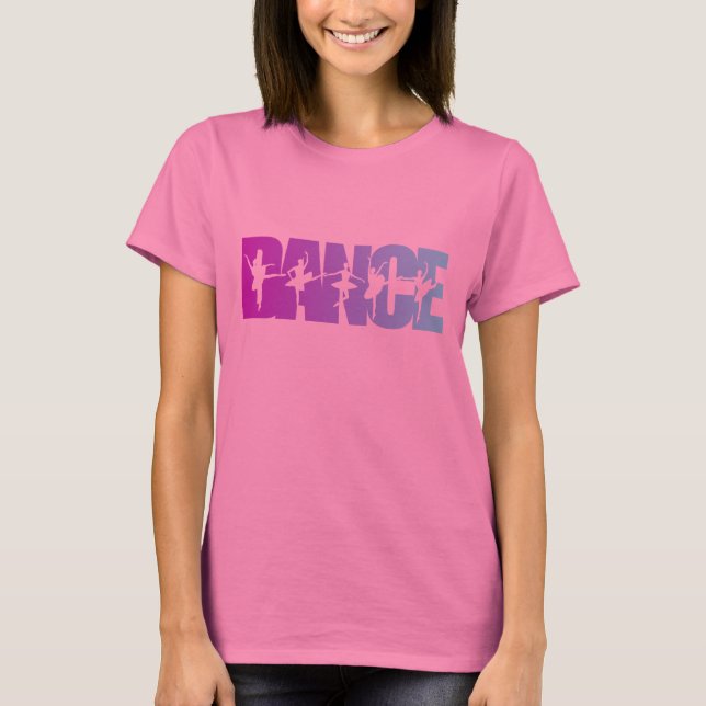 Camiseta Dança com cores dos dançarinos (Frente)