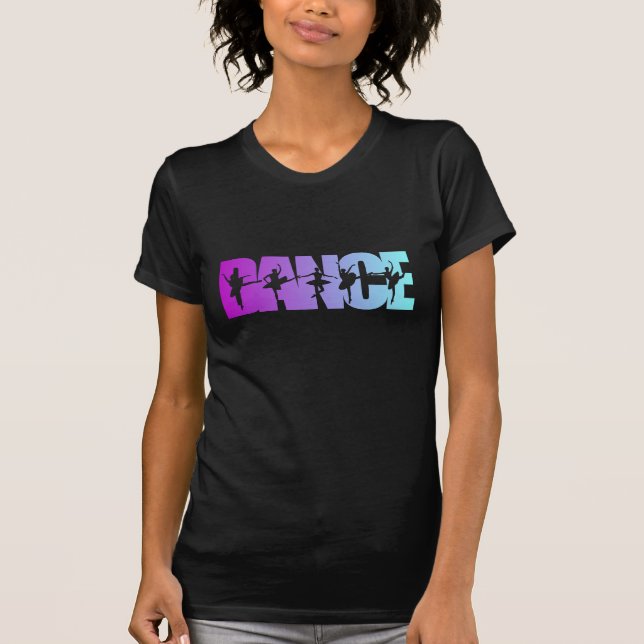 Camiseta Dança com cores dos dançarinos (Frente)