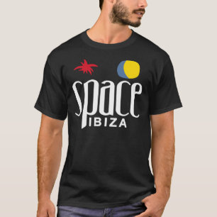 Camiseta Dança como no Espaço Ibiza Club preto - Espanha Es