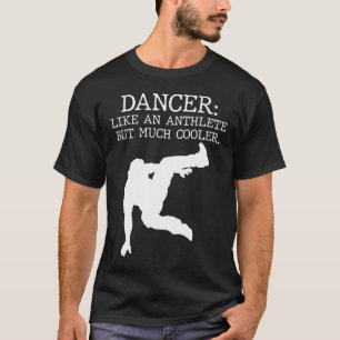 Camiseta Dança Considerando Dançarino de Dançarino Legal