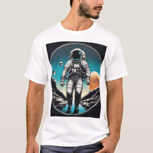 Camiseta Dança Cósmica: Designs de Camisa-T Inspiradas Na G