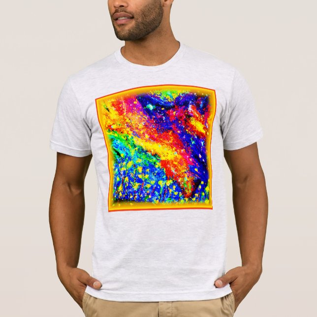 Camiseta Dança da selva no céu. Comprar Agora (Frente)