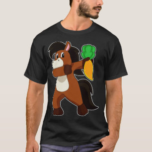Camiseta Dança Dab de Hip Hop de Cavalo