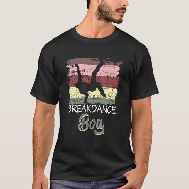 Camiseta Dança dança Breakdance Boy 12 (Frente)