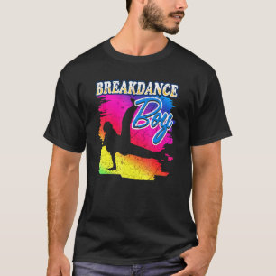 Camiseta Dança Dançando Break Rapaz 8