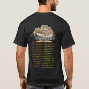 CAMISETA DANÇA DANDO ANIMAIS DE DANÇA COMO LÍDERES - PRI