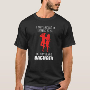 Camiseta Dança de Bachata Dança de Bachata Dançarino de Ba