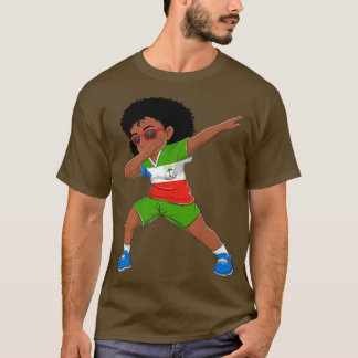 Camiseta Dança De Bandeiras De Meninos Da Guiné Equatorial