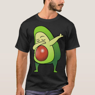 Camiseta Dança de Batida de Fruta Avocado52