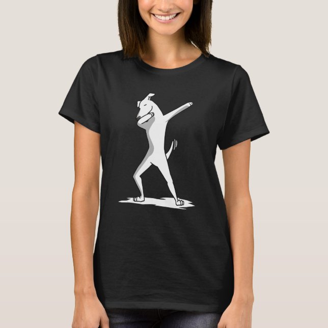 Camiseta Dança De Batido Branco (Frente)