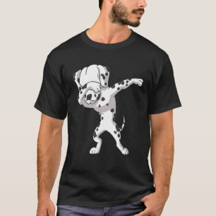 Camiseta Dança de cachorro Dalmaciano