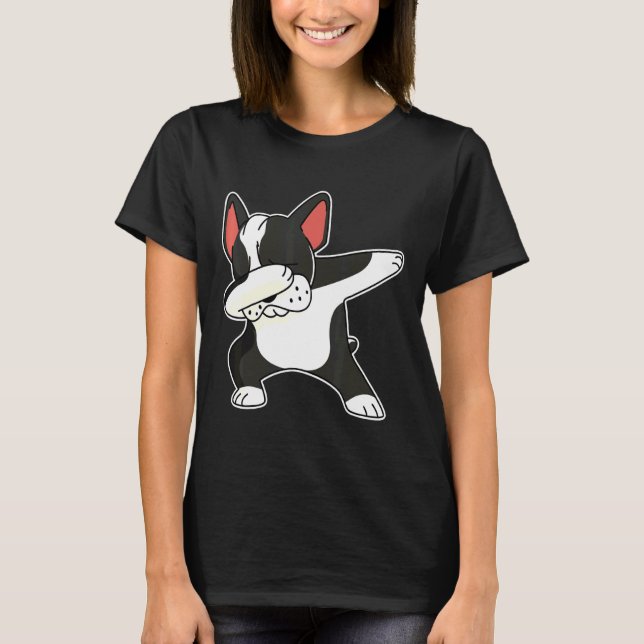Camiseta Dança de cachorro-do-galho francês (Frente)