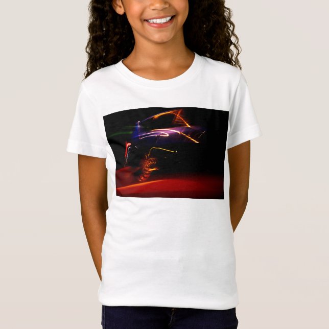 Camiseta dança de carro roxo (Frente)