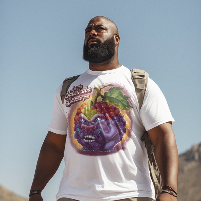 Camiseta Dança de Cluster de Uvas de Jabuticaba (Criador carregado)