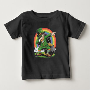 Camiseta Dança De Dab Leprechaun De Abbing De Dia de São Pa